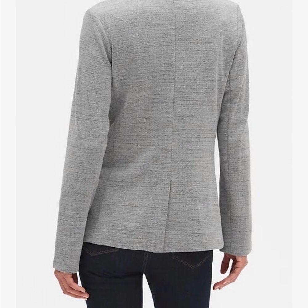 Banana Republic Heather Gray Suit Jacket - Picture 2 of 5
